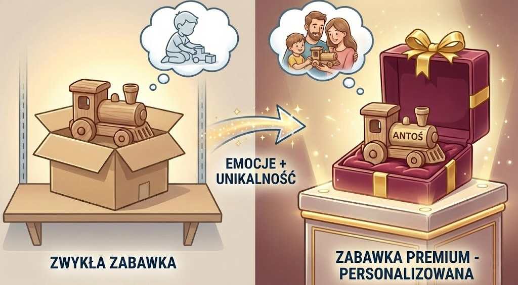 personalizowana zabawka premium